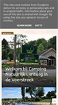 Mobile Screenshot of campingnatuurlijklimburg.be
